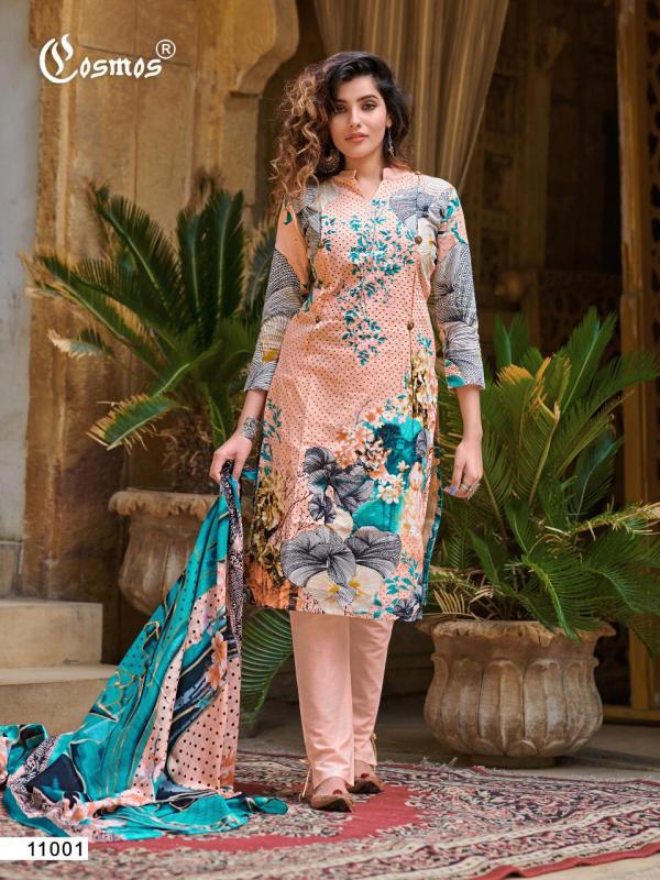 Cosmos Noor Printed Lawn 2-Cotton-Designer-Dress-Materials